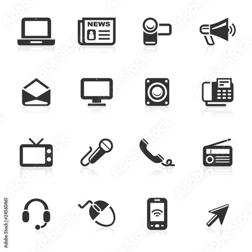 Communication Icons 1 - minimo series