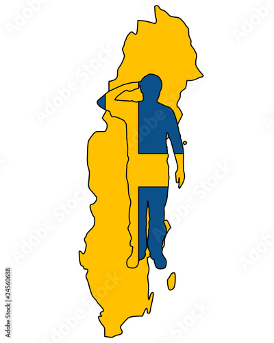 Schwedischer Salut