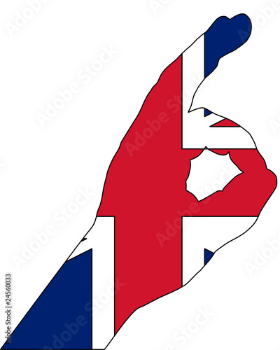 Britisches Handzeichen