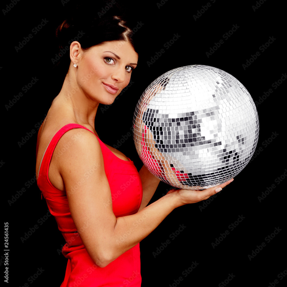 Naklejka premium Disco