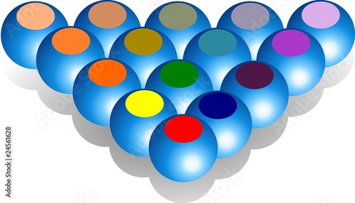 Kugeln Farben