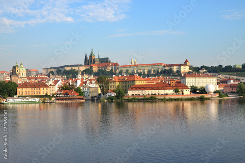 The Prague in the evening. © mirvav