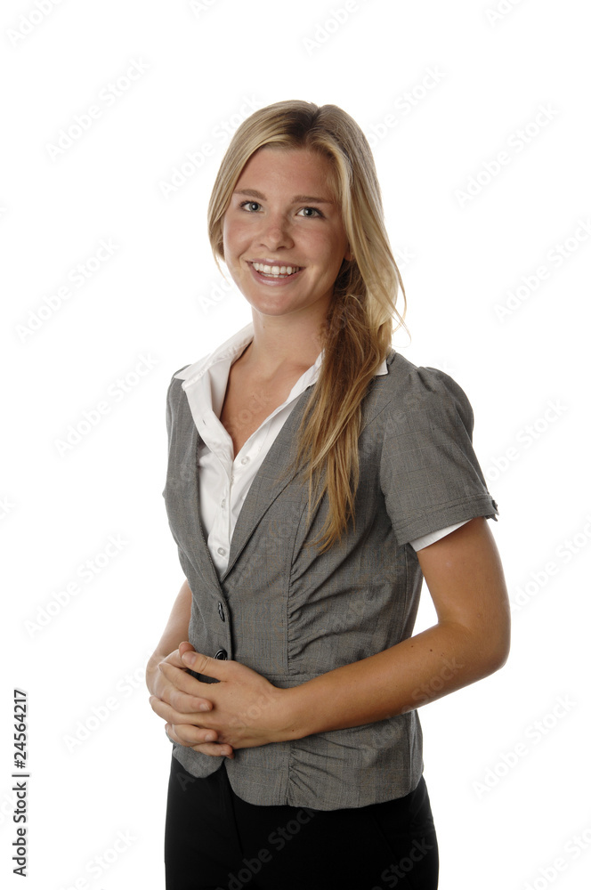 Portrait of attractive business woman Portrait of attractive business woman