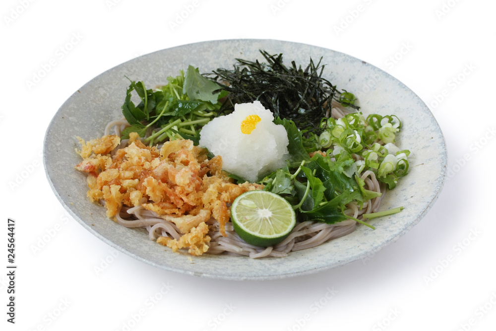 冷やしたぬき蕎麦 冷やしたぬき蕎麦