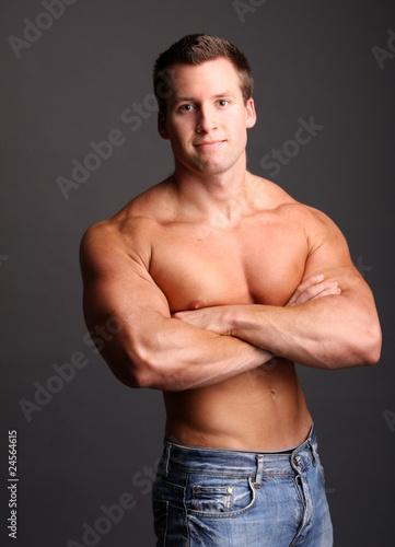 muscular model