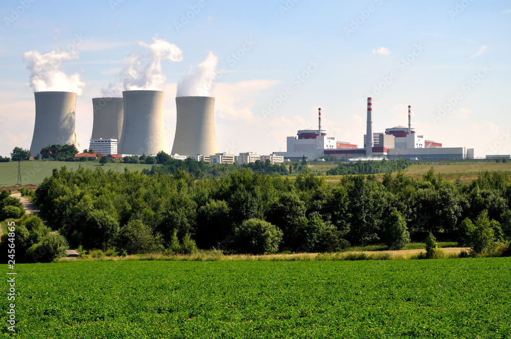 nuclear electric power station