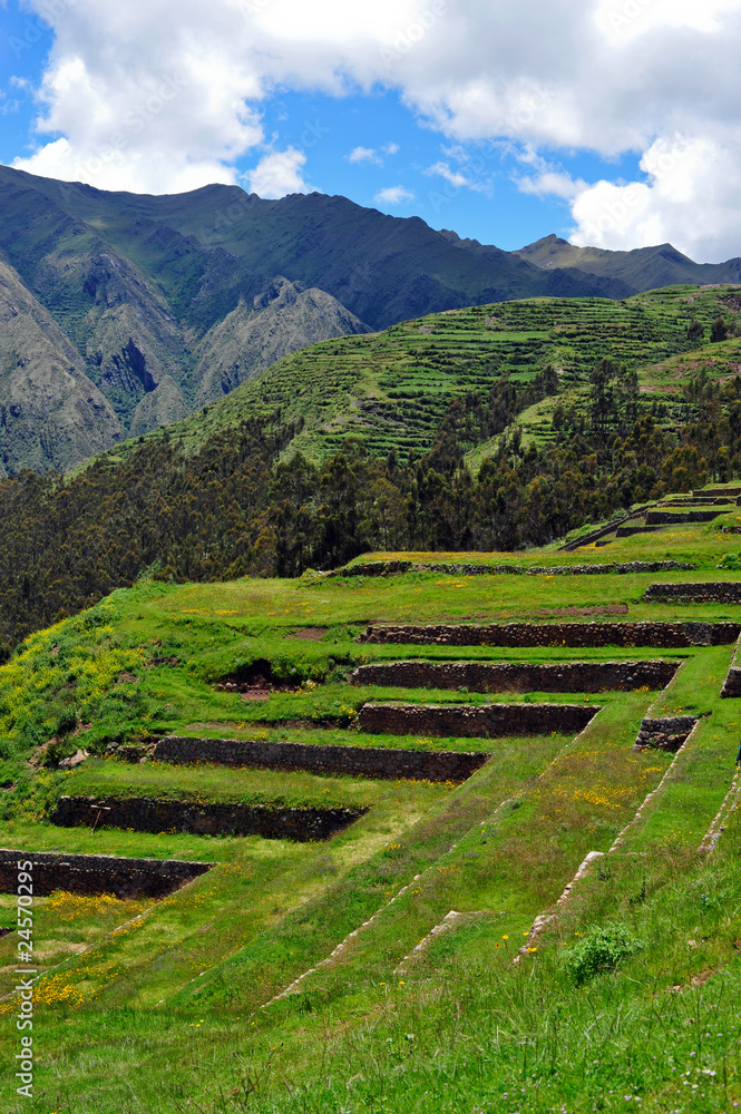 Tarase in secred Valley in Cuzco