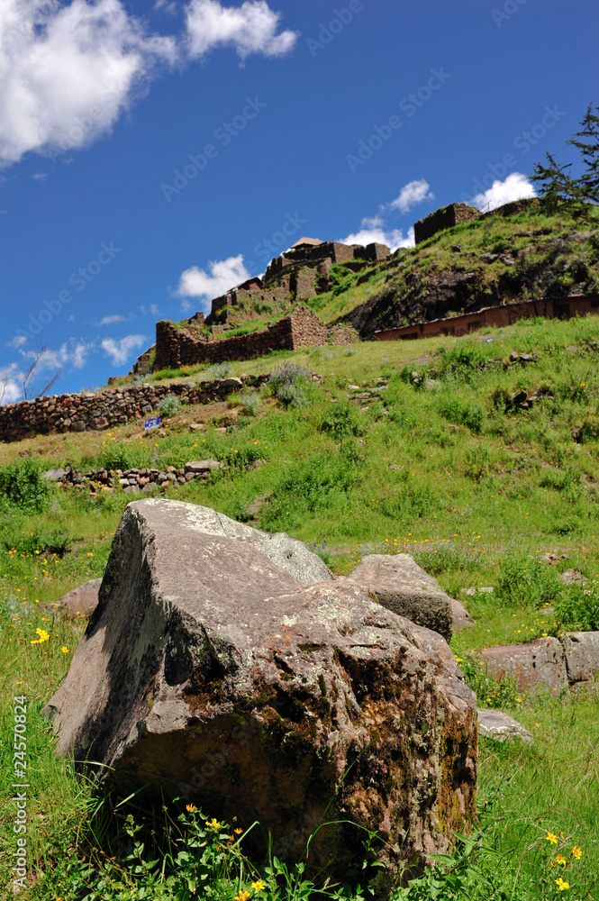 Sacred Valley landscape in Cuzco, Peru