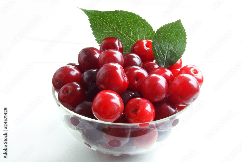 cherries in pot cherries in pot