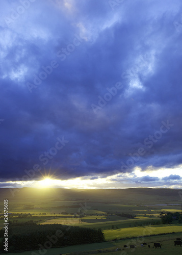 Sunset, Aberdeenshire, Scotland 01