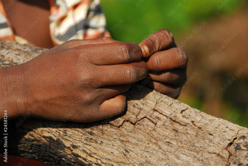 Fototapeta premium mani africane