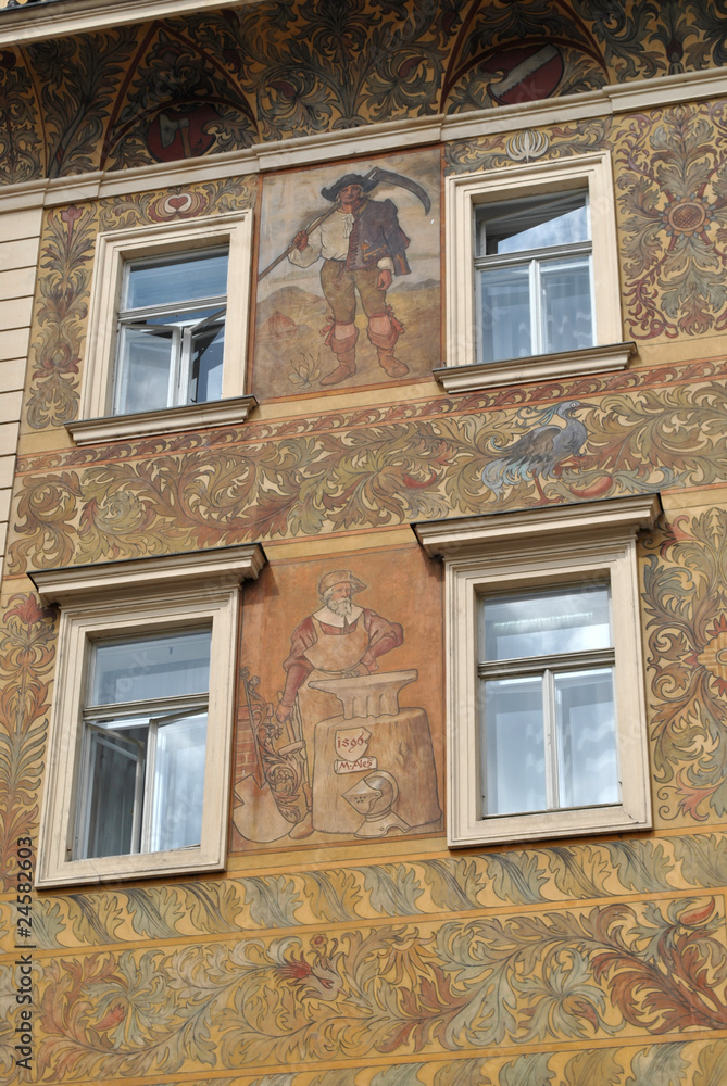 frescoed palace