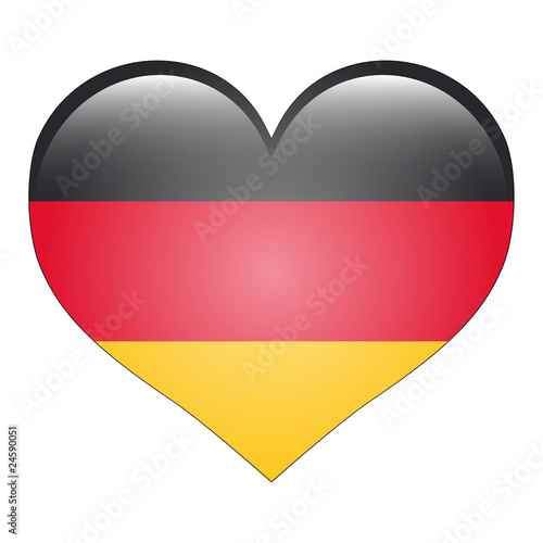 Herz Flagge - Deutschland Free Download Herz Flagge - Deutschland - GFXLoad