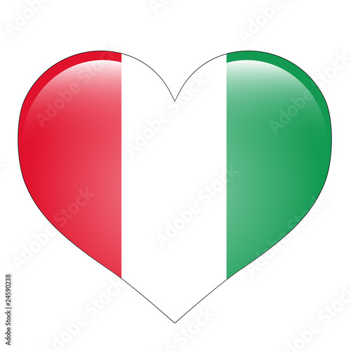 Herz Flagge - Italien Free Download Herz Flagge - Italien - GFXLoad