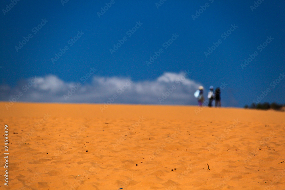 Red Sand dune,Vietnam.