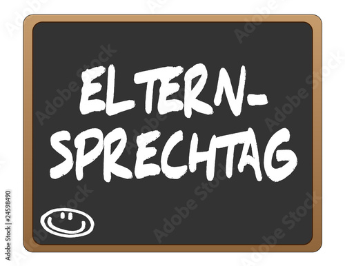 Tafel, Kreide - Elternsprechtag