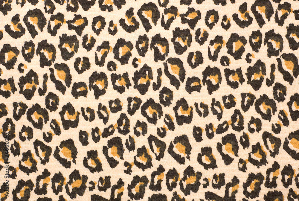 Leopard print textured background Leopard print textured background