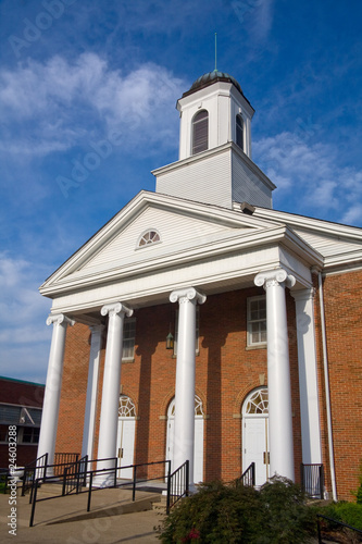 Картината върху платно Baptist Church