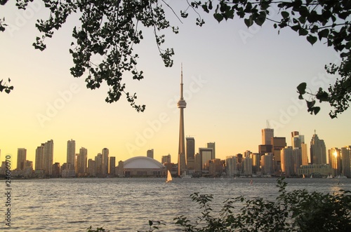 Photography Toronto Cityscape from Central Island