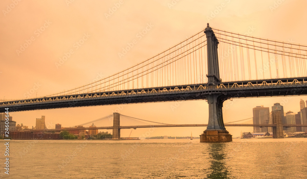 brooklyn bridge, New York, USA