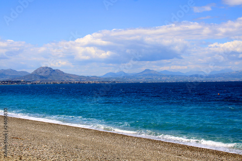 Fototapeta Naklejka Na Ścianę i Meble -  Beach on Samos Island, Greece