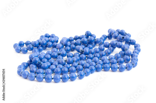 blue beads
