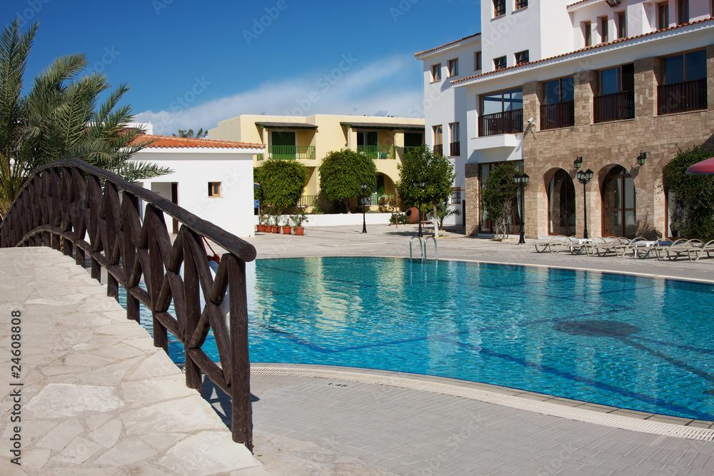 Obraz premium Cyprus hotel