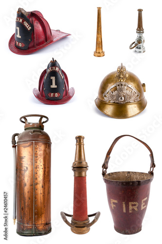 Antique Firefighting Tools