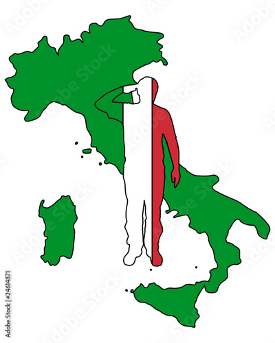 Italienischer Salut