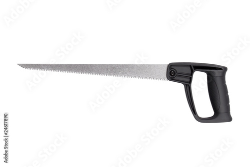 Fotografie crosscut saw isolated on white