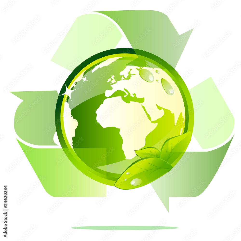 Eco globe recycle