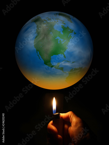 Global Warming Concept
