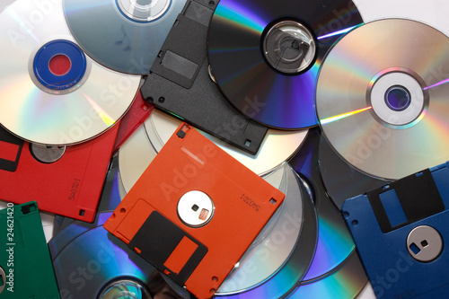 Cds with diskettes