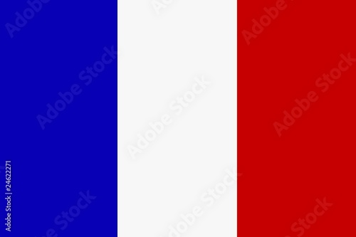 Nationalflagge Frankreich