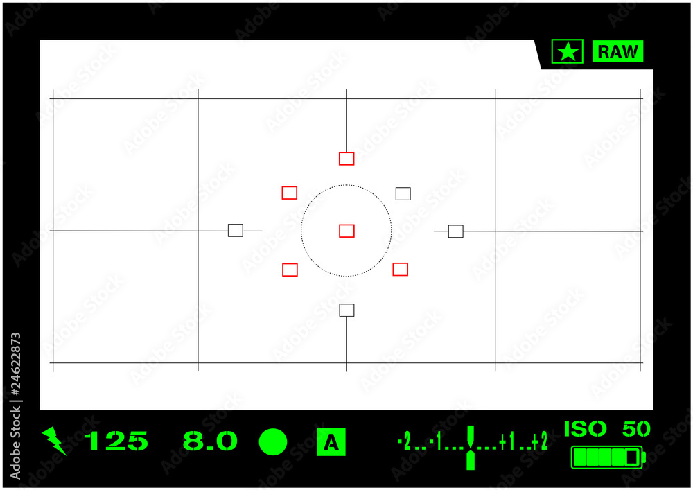 Professional DSLR Display on focus Professional DSLR Display on focus