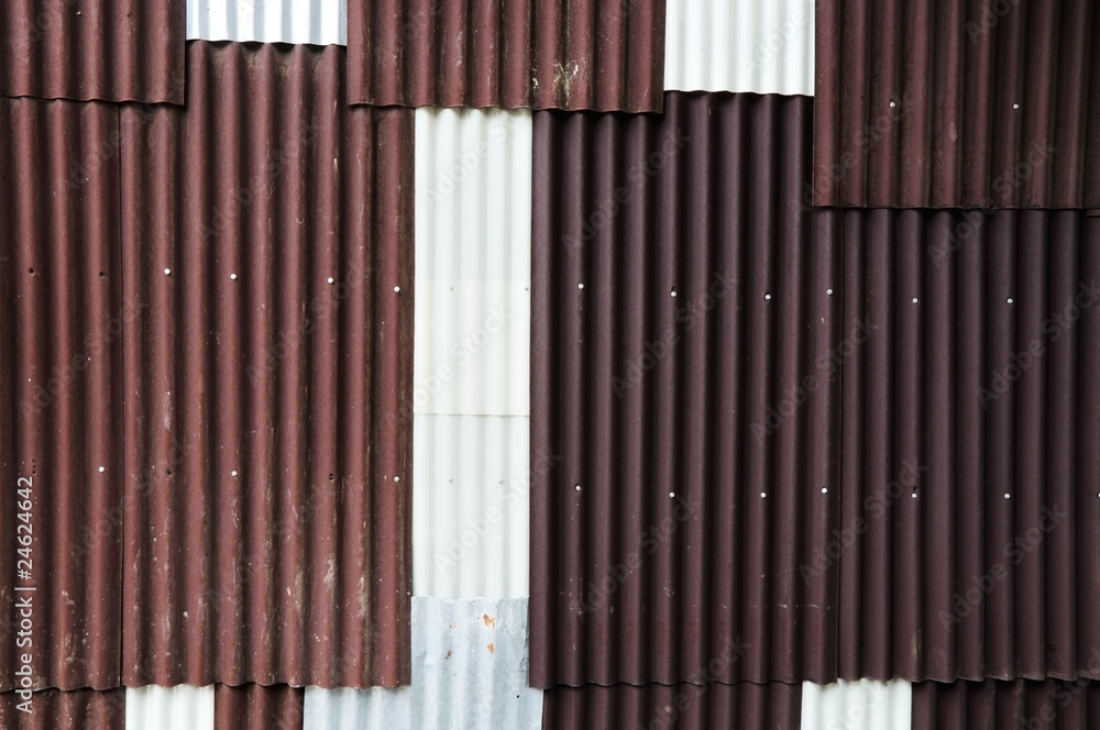 Zinc wall Zinc wall
