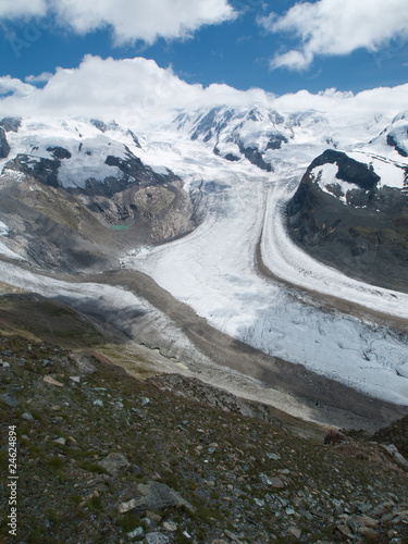 Glaciers autours du Cervin - Alpes suisses