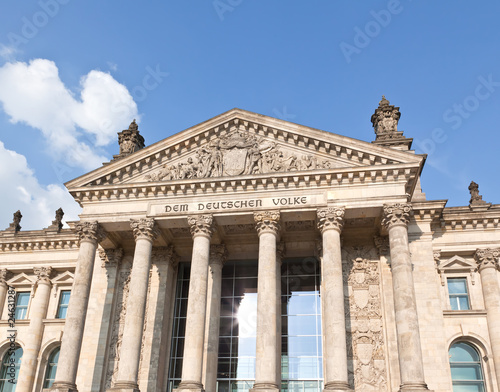 Reichstag building in Berlin © Gary