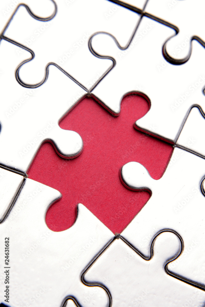 Fototapeta premium Jigsaw puzzle