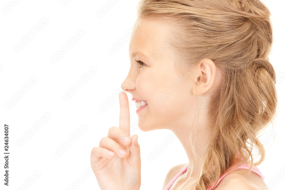 finger on lips finger on lips