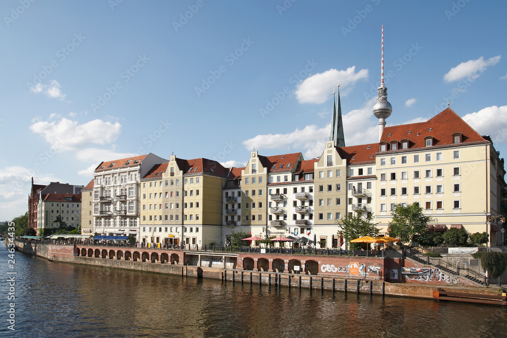 Fototapeta premium Spreeufer Berlin
