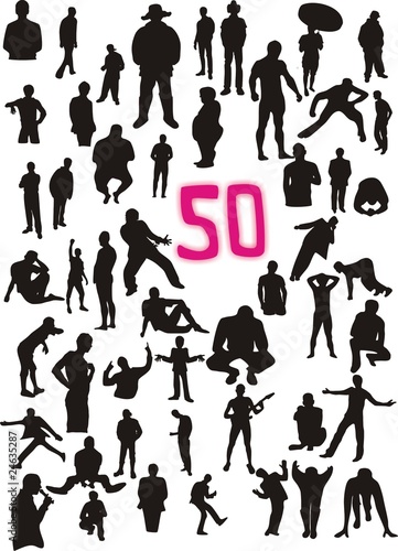 50 мужчин