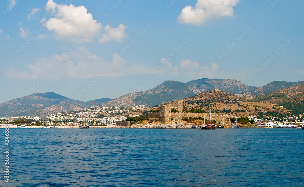 View Of Bodrum Castle From The Sea