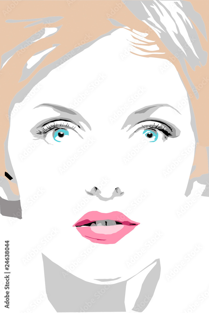 Plakat Pretty woman - close up