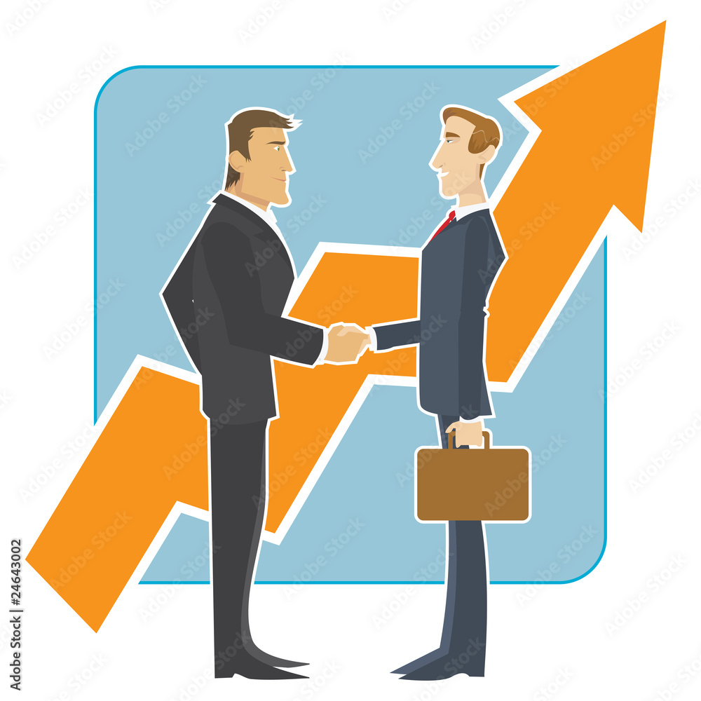 Business handshake Business handshake