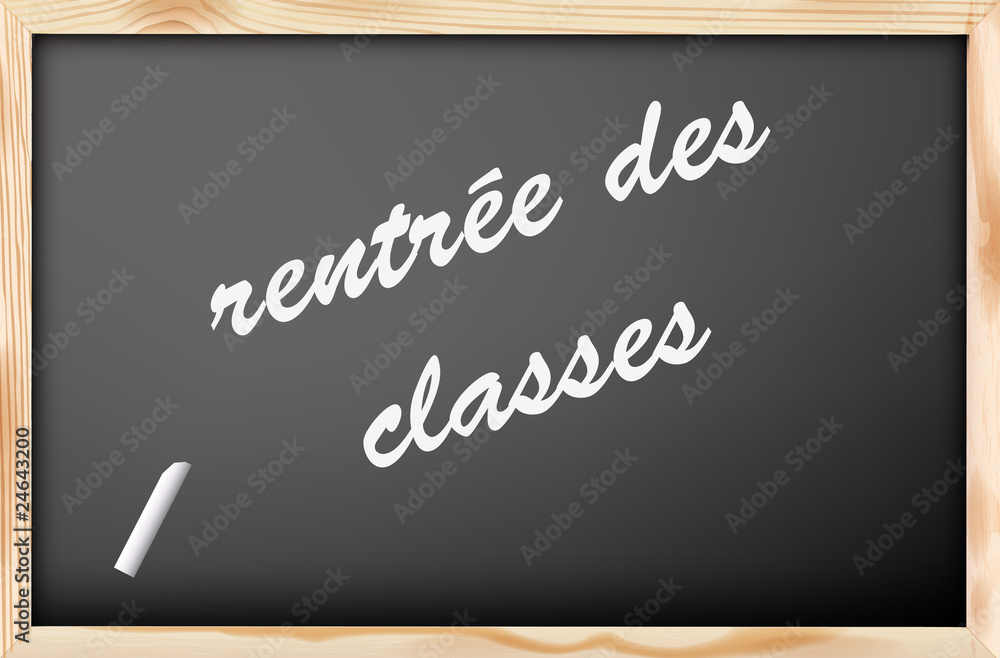 Obraz premium tableau noir