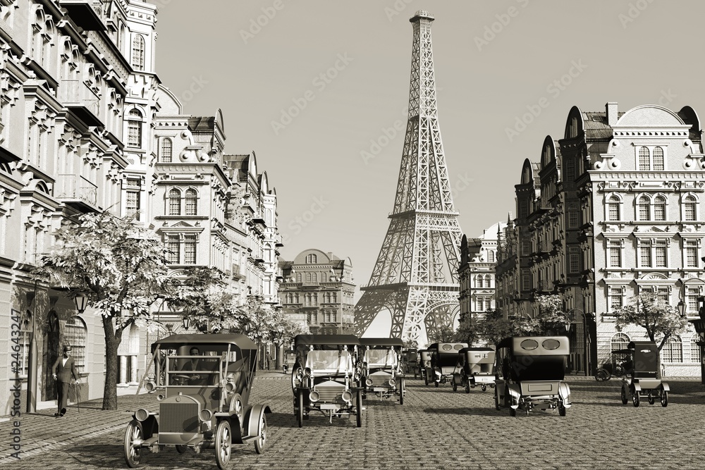 Fototapeta premium Paryż