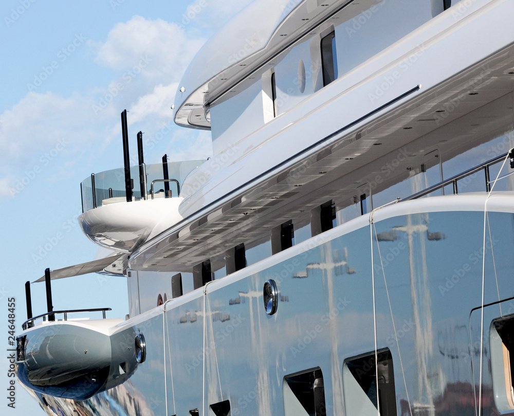 Naklejka premium ship yacht
