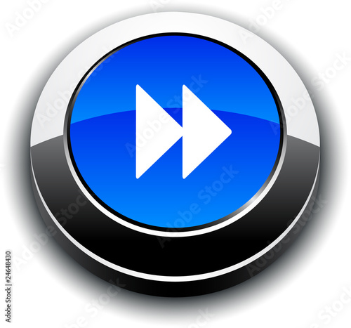Free Download Forward 3d round button. - GFXLoad
