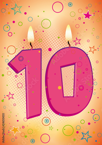 anniversaire des 10 ans pour les filles